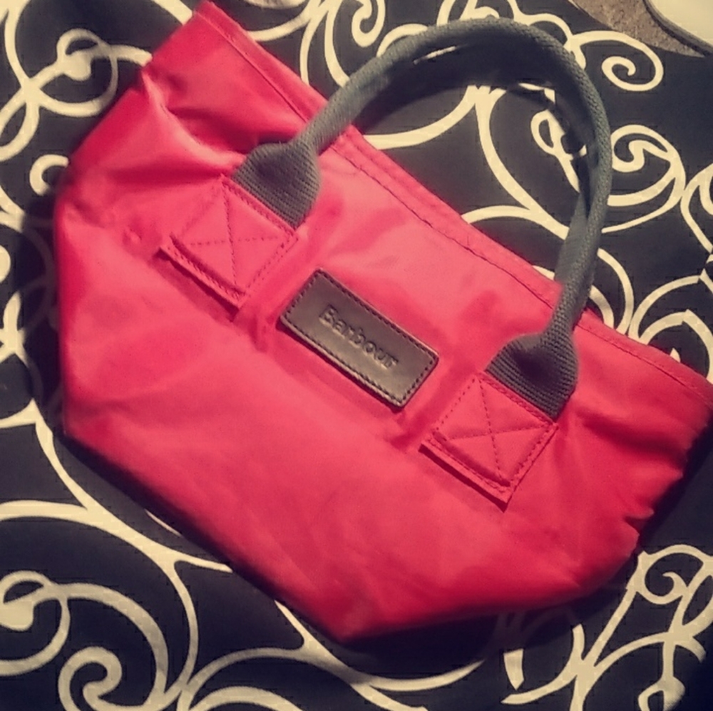 Barbour Leather Bag